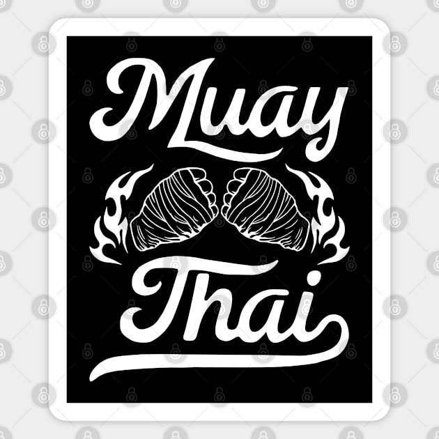 Muay Thai Magnet by KewaleeTee